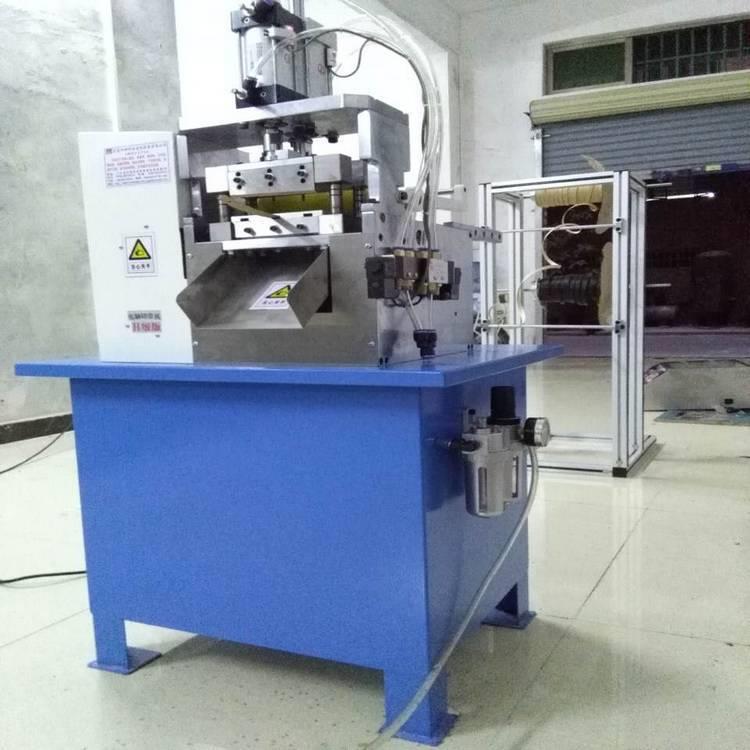 浙江自动冲孔切带机/织带皮革纸张包装带打孔裁断一体机厂家