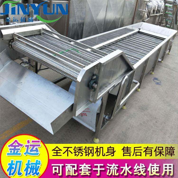大型不锈钢果蔬气泡清洗机豆角青椒清洗机商用酸菜脱盐清洗机