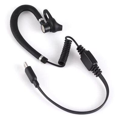 中晨对讲机配件610A耳机线 线专用迷你对讲机耳挂式耳机降噪对讲