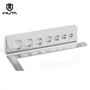 无它 模具台手冲diy皮革工具 铆钉撞钉安装 工具多规格五金平面安装