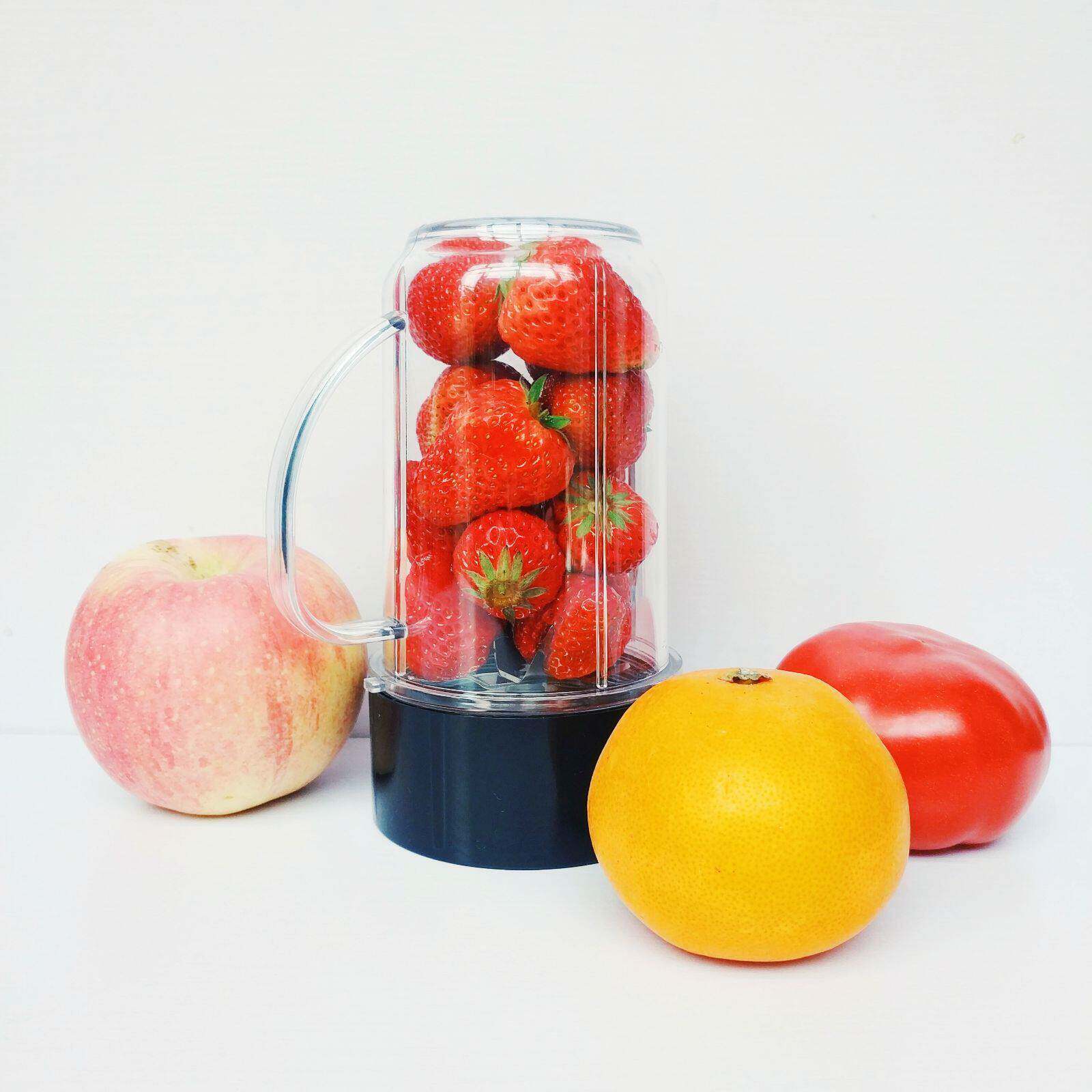 耐欧搅拌机配件 500ML搅拌杯套装 手柄杯+刀盘 果汁流食饭菜豆浆