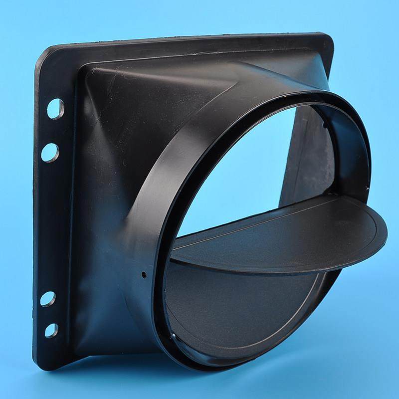 厨房抽油烟机出风口止回阀排烟管底座止逆阀吸油烟机配件包邮