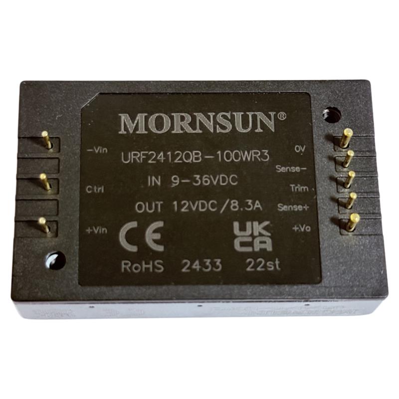 URF2412QB-100WR3金升阳DC-DC电源模块9-36V转12V8.3A 100W原装