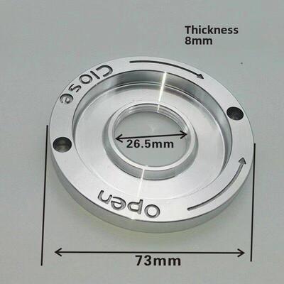 中性767现磨碎冰沙蒸煮机加厚固定板环圆底盘豆浆机搅拌机配件