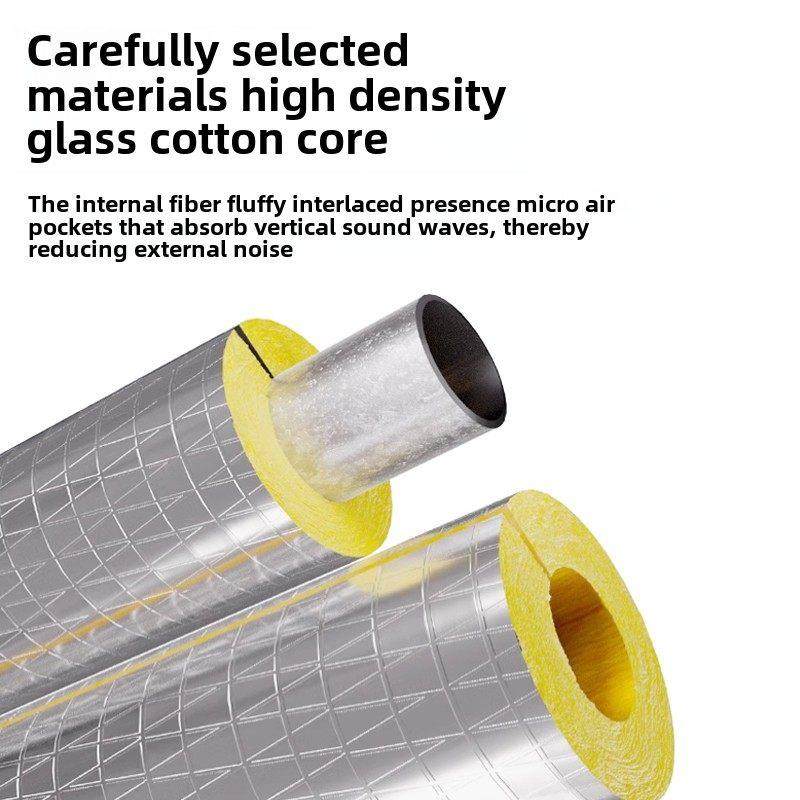 蒸汽管玻璃棉保温管锅炉岩棉管套管开口保温防火耐高温铝箔管纤维,基础建材,管道隔热保温套,淘宝优惠券,粉丝福利购,淘宝优惠卷