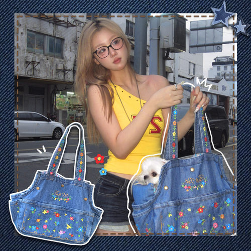 FULIPET花园丹宁丹宁系列宠物服装西施犬马尔济斯比熊雪纳瑞