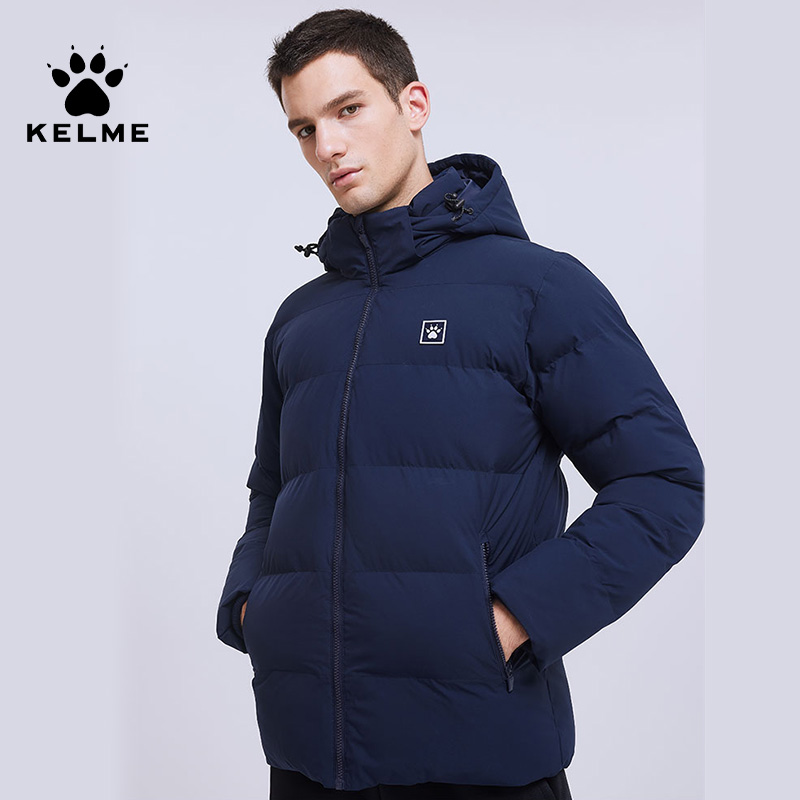 KELME卡尔美棉服男女冬季短款运动训练外套保暖加厚棉袄足球大衣