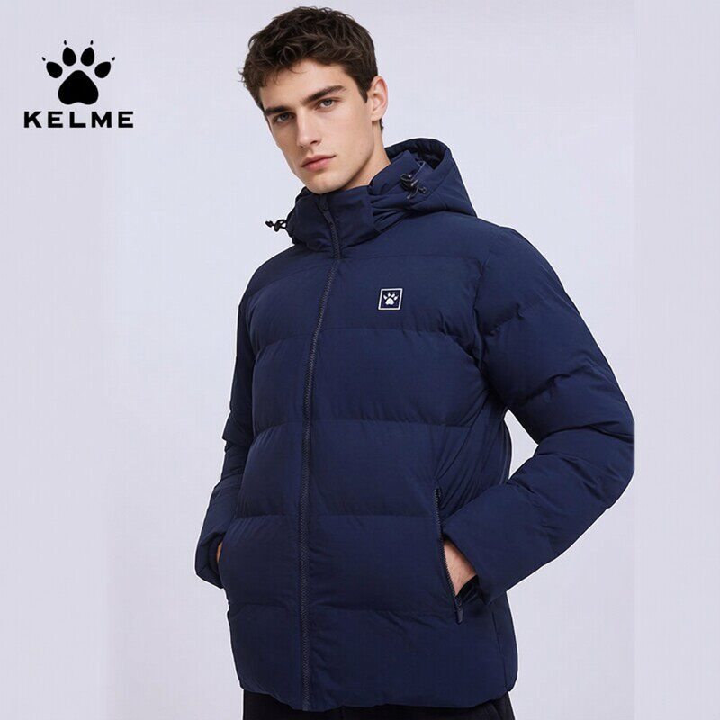KELME卡尔美棉服男女冬季短款运动训练外套保暖加厚棉袄足球大衣