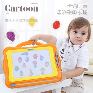 儿童画画板d超大磁性写字涂鸦板彩色家用可擦小孩幼儿3岁玩具宝宝