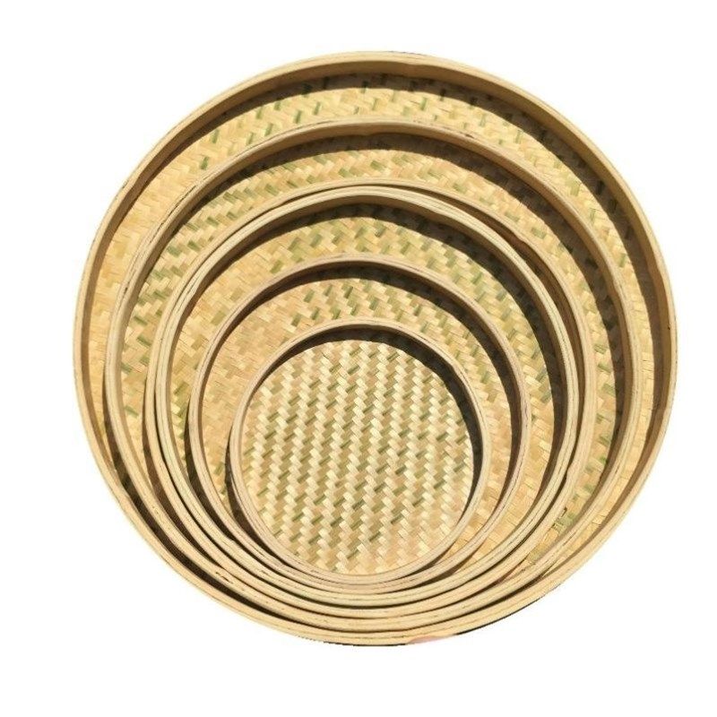 竹编簸萁手工竹制品大竹筛竹制品竹编有孔簸箕竹匾有孔竹筛106cm,特色手工艺,竹编/竹雕,淘宝优惠券,粉丝福利购,淘宝优惠卷