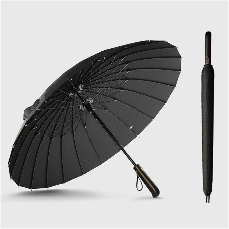 24骨雨伞长柄伞复古男士个性创意简约商务木柄单人伞日系直柄长伞,居家日用,伞,淘宝优惠券,粉丝福利购,淘宝优惠卷