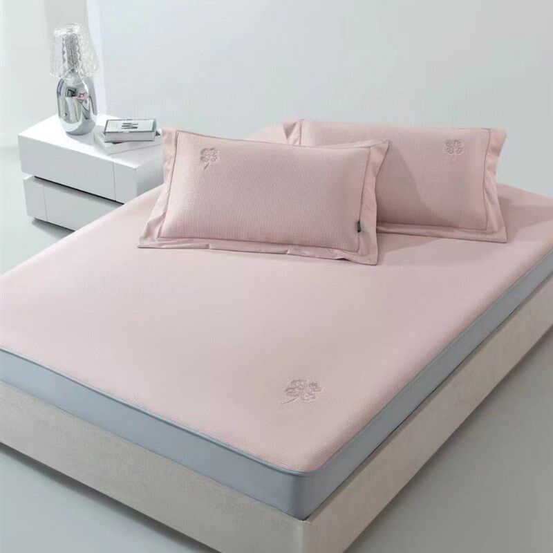 高端抗菌凉感席三件套A类可水洗海洋丝凉席双人夏季软席子床笠款,床上用品,冰丝席,淘宝优惠券,粉丝福利购,淘宝优惠卷