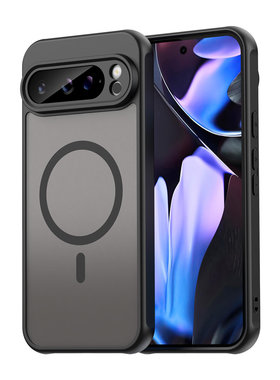 黑武士磁吸谷歌pixel9 PIXEL9PRO 磨砂壳 pixel9A PIXEL10黑色 防指纹PIXEL10PRO 10XL