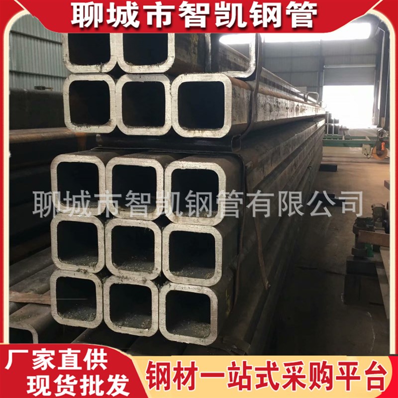 方矩管现货 热镀锌大口径方管建筑幕墙用热轧矩形钢管