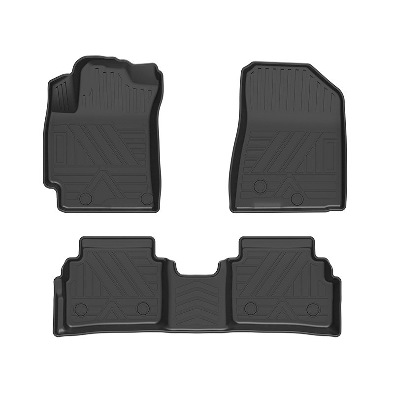 适用于2023年起亚forte海外左舵汽车脚垫TPE环保无异味防水