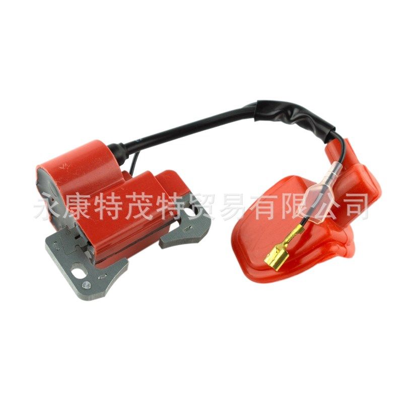 两冲配件 49CC迷你摩托车小越野得利来发动机高压包点火器线圈