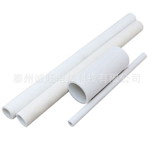 氧化铝陶瓷管硅碳棒保护管高温电炉电阻丝高铝管95/99刚玉管