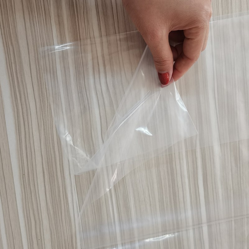 塑料方底四方袋包装袋 pe风琴袋透明纸箱内衬大号折边平口袋子