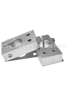 MMNU钢制光电支柱固定夹螺孔垂直开口孔距固定标准型 WMNU铝合金