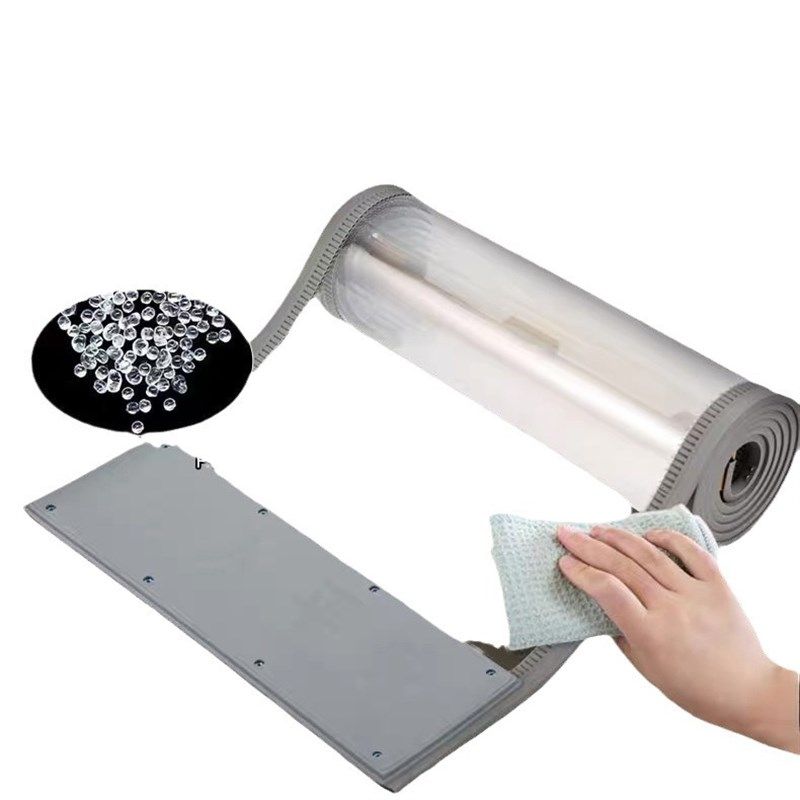 空调门帘防冷气防风挡风隔断磁铁磁吸自吸透明皮塑料pvc软子商用