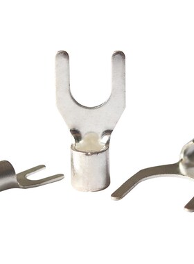 SIKF大孔径桥架线连接UT系列冷压铜接线端子铜线耳鼻子叉形裸端头