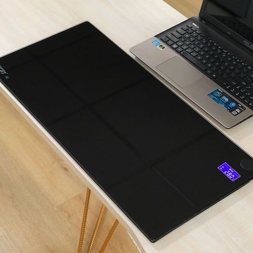 云叶X700数显玻璃办公台板暖桌垫电热桌垫加热垫 暖桌垫