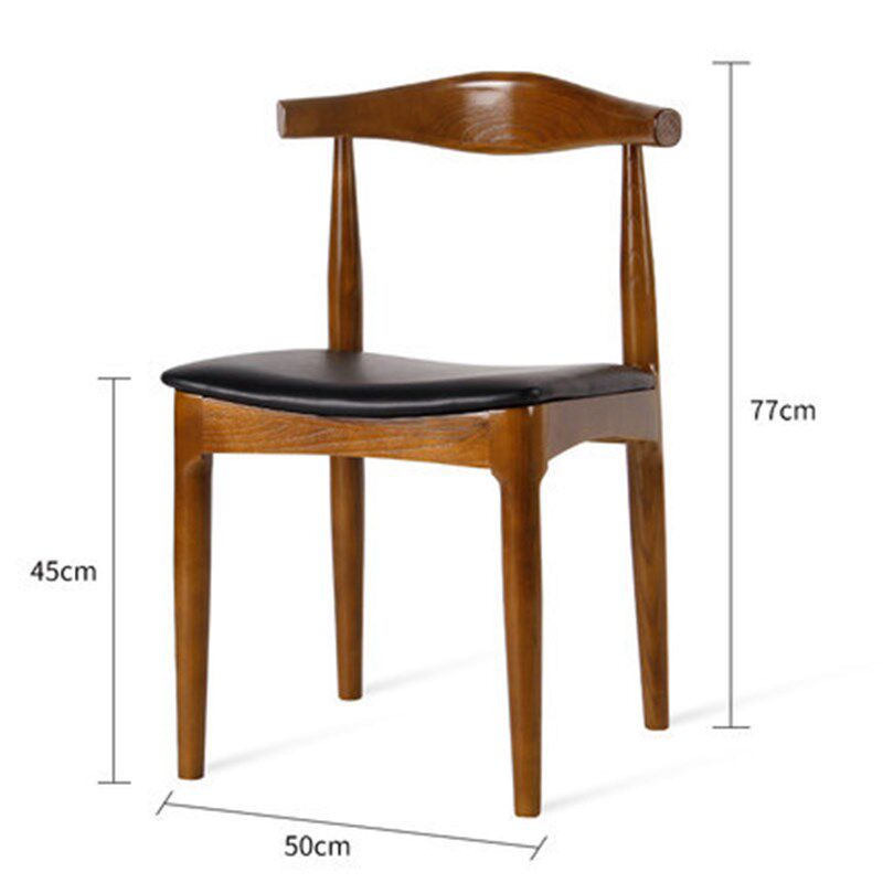 简约长方形实木餐桌 黑色工作台复古会议桌 家用原木长条办公桌子