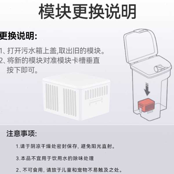 万创适配石头P20 PRO/G20S Ultra扫地机器人配件污水箱模块耗材