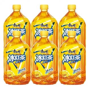 康师傅茶饮料冰红茶绿茶茉莉蜜茶1L装2/4瓶饮品囤货聚会茶饮料yb