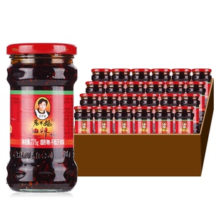 老干妈油辣椒275g*24瓶整箱下饭酱拌面酱