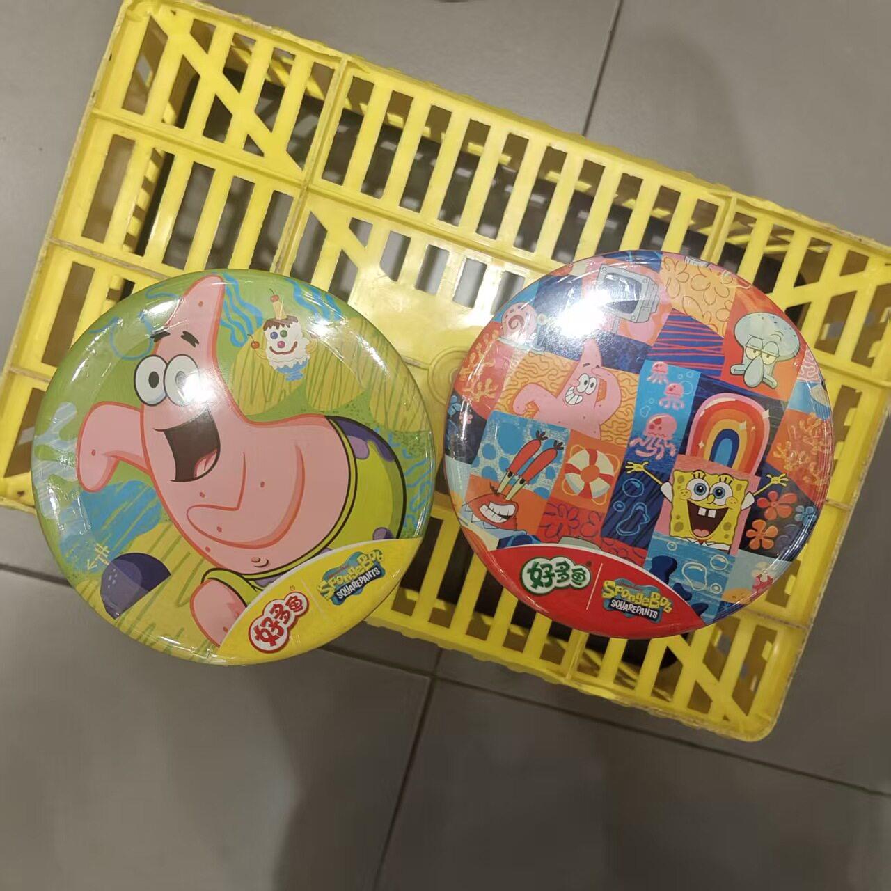 休闲零食好多鱼清甜菠萝味香脆汉堡味38g膨化办公室解馋休闲小吃