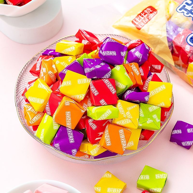 瑞士糖混合水果味年货软糖结婚节日喜庆婚礼过年糖果散装瑞士软糖