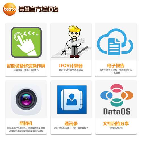德图testo868/871/872智能红外热像仪地暖检测故障检测热成像仪