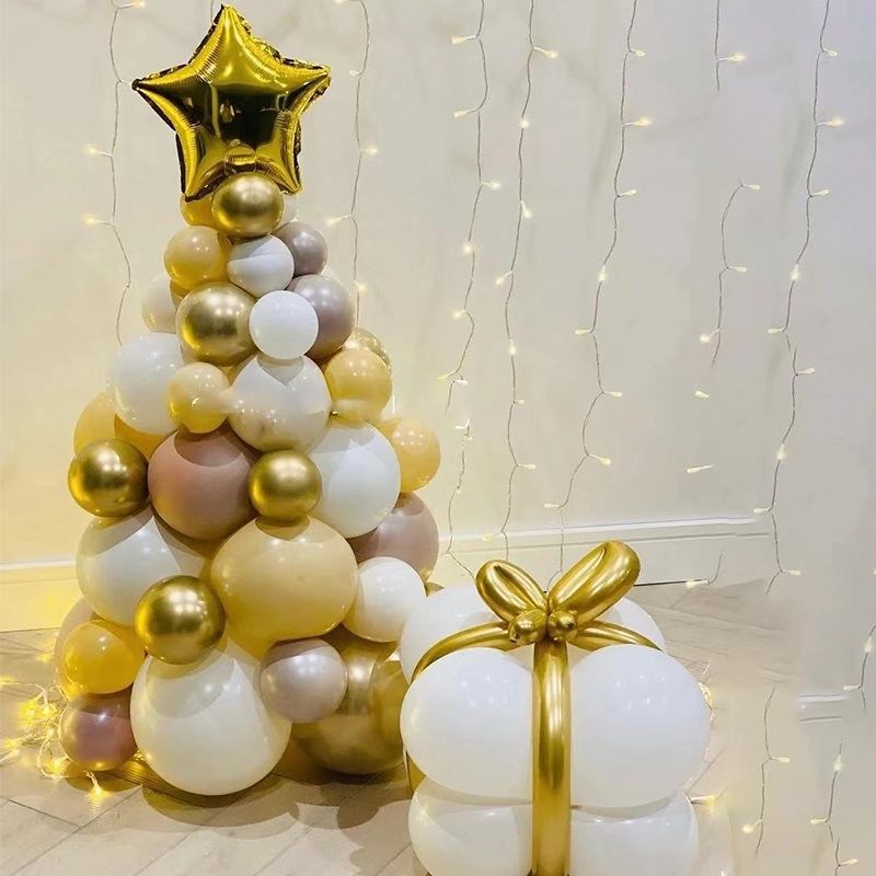 G&圣诞树气球节日装饰品氛围布置橱窗商场店铺门口场景布置立柱摆,节庆用品/礼品,节日装扮用品,淘宝优惠券,粉丝福利购,淘宝优惠卷