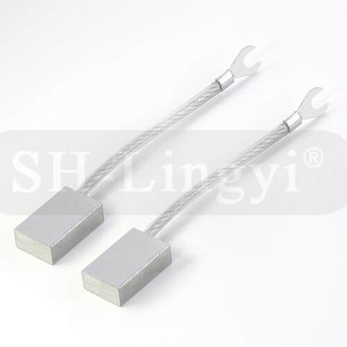 船用尾轴接地高银碳刷10*20*35mm-T1型 碳刷架10*20