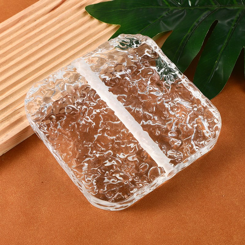 超白透明玻璃砖水晶砖隔断墙室内阳台卫生间半墙艺术实心玻璃屏风