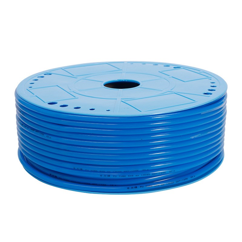 PU管耐压16*12mm-100米 16厘气管空压机气泵气动透明软管