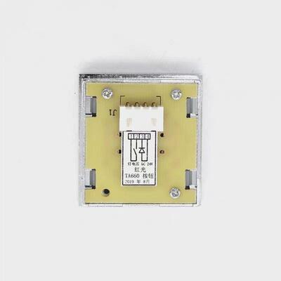 康力电梯按钮TA660方形超薄按钮38.1*35.2全新现货DC24V红光蓝光