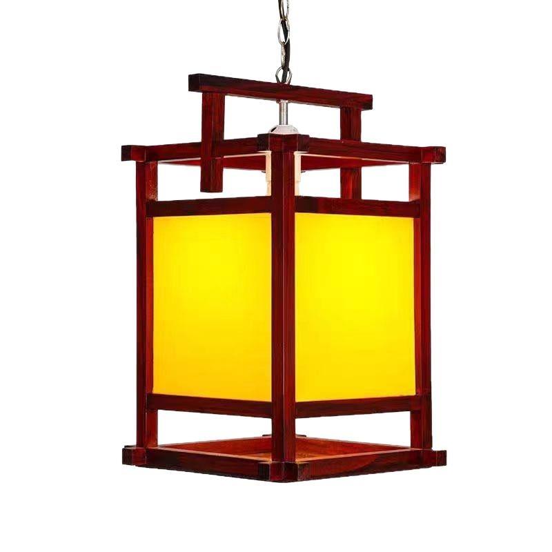 实木仿古新中式宫灯可订长安十二时辰景区新年火锅婚庆古风灯笼墙