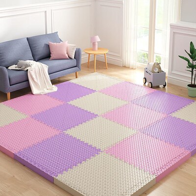 包邮拼接泡沫地垫家用榻榻米卧室垫子儿童防摔加厚爬爬垫铺地板