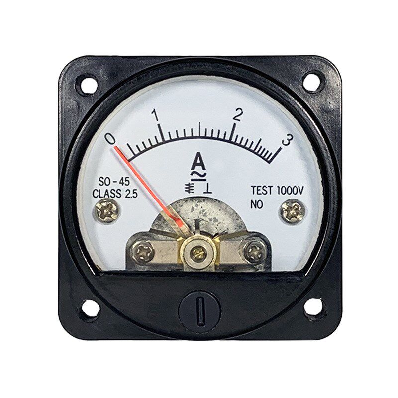 SO45-AV交流电流表电压表AC3A/5A/10A/15A/20A/30A/300V/500V指针