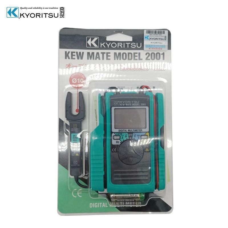 共立KYORITSU克列茨2001A数字钳形万用表2000A钳形叉型传感器