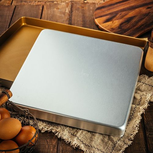 法焙客长方形不沾家用烤盘烤箱用雪花酥牛轧糖蛋糕卷模具方形不粘