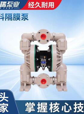 规格齐全BQG150DN40塑料隔膜泵1.5寸气动隔膜泵6661T3-344-C