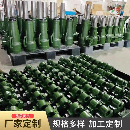 跨境螺旋千斤顶.2吨2T机械式千斤顶手摇千斤顶齿轮式千斤顶