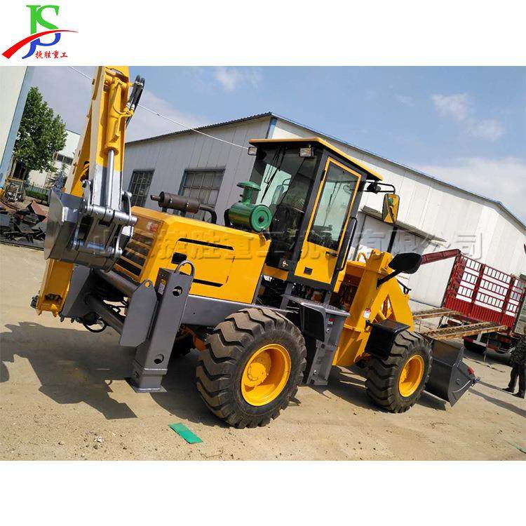 园林果园用轮JS-LTM-1式挖掘机 液机压掘挖装载体 小型功能工一程