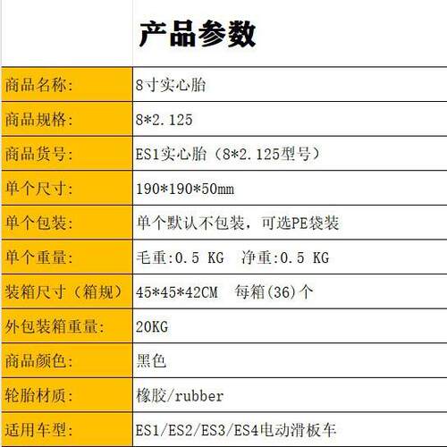 ES1电动滑板车蜂窝胎 踏板车防滑耐磨备用胎8*2.125加厚轮胎配件
