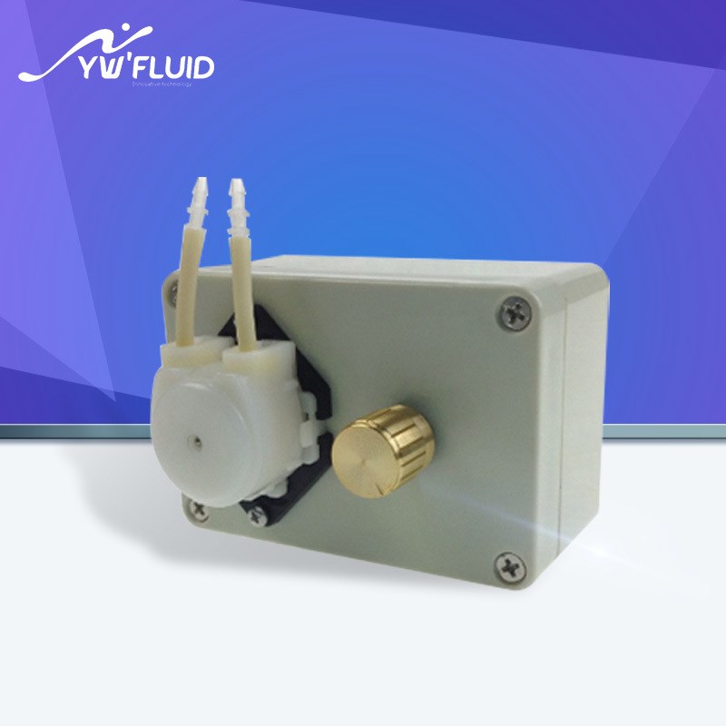 可调速精密蠕动泵  实验室微型蠕动泵 小型水泵 滴定计量泵 YW03