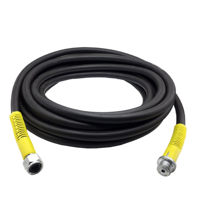 高压洗车水管清洗机适用黑猫380钢丝管刷车泵专用配件家用55/58型