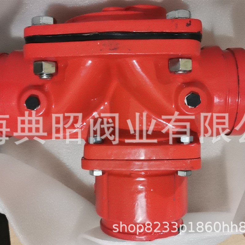 多若特dorot反冲洗三通阀 4寸浅沙层反洗阀58P铸铁三通隔膜排污阀